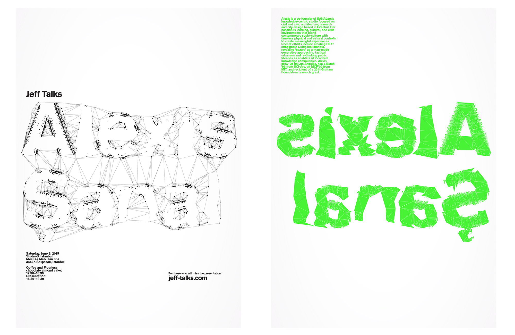 <strong>Jeff Talks Alexis Sanal</strong> Poster